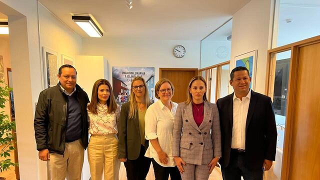 Diego Sinhue Rodríguez se reúne con autoridades del Comité Olímpico de Islandia