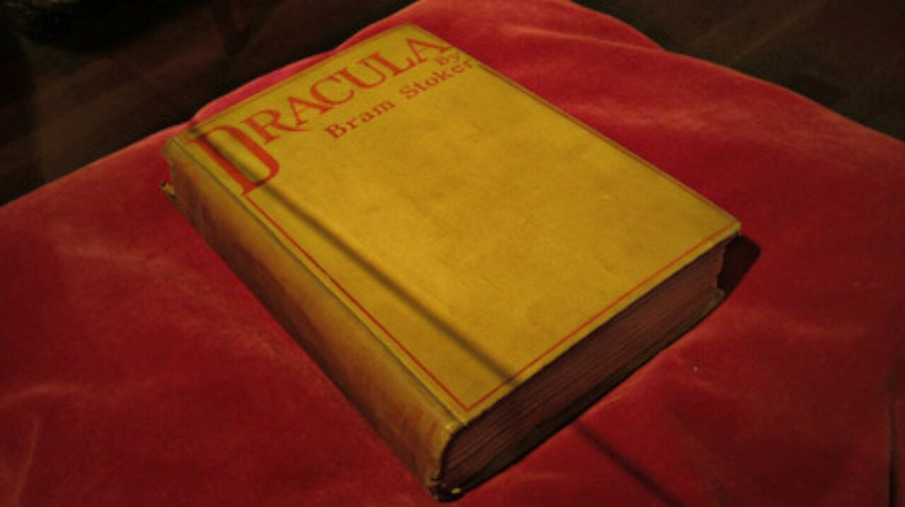 Primera edición de "Drácula" de Bram Stoker