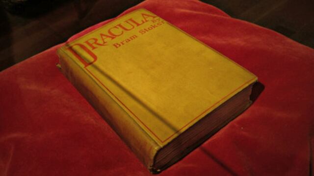 Primera edición de "Drácula" de Bram Stoker