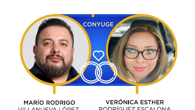Mario Rodrigo Villanueva López y Verónica Esther Rodríguez Escalona