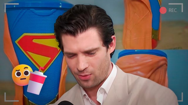 El objeto de Supergirl que sorprendió a David Corenswet