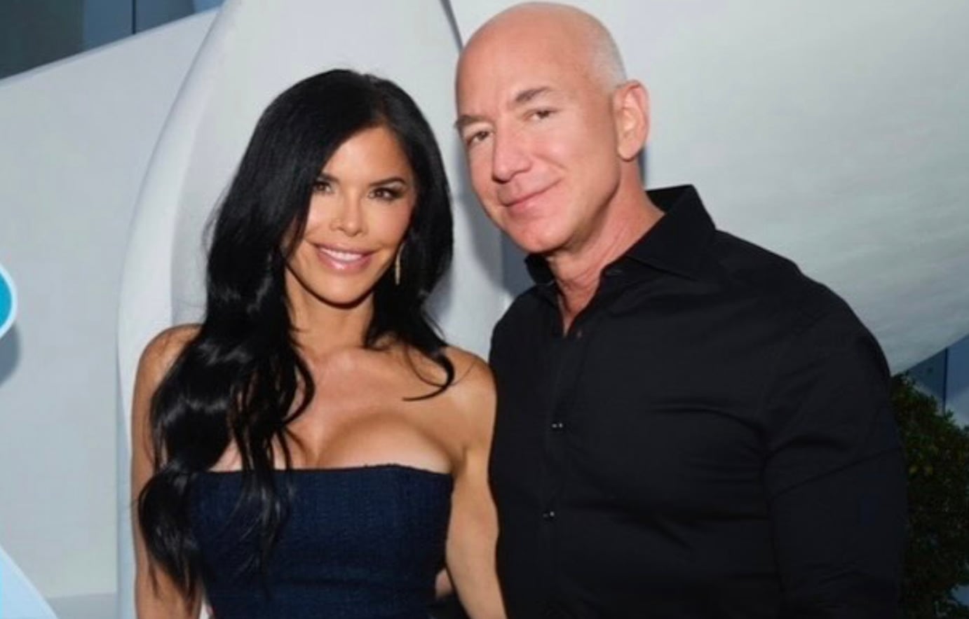 Lauren Sánchez y Jeff Bezos