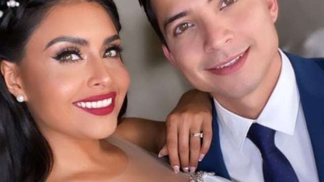 Kristal Silva y su esposo Luis Ángel Garza