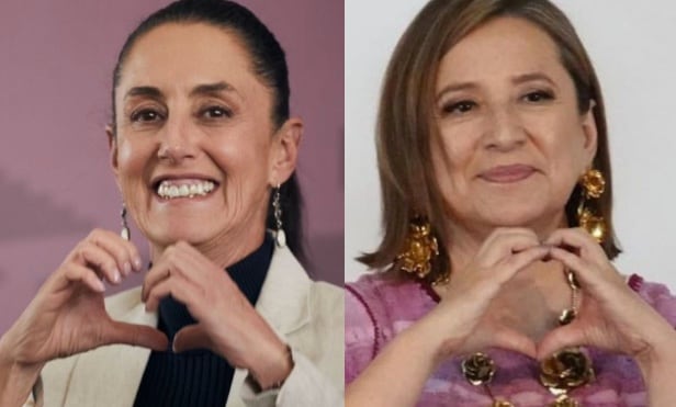Claudia Sheinbaum y Xóchitl Gálvez