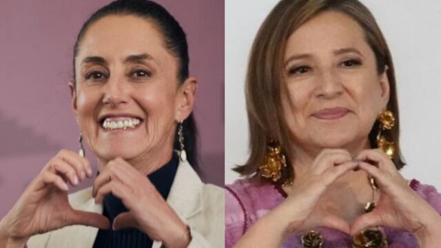 Claudia Sheinbaum y Xóchitl Gálvez