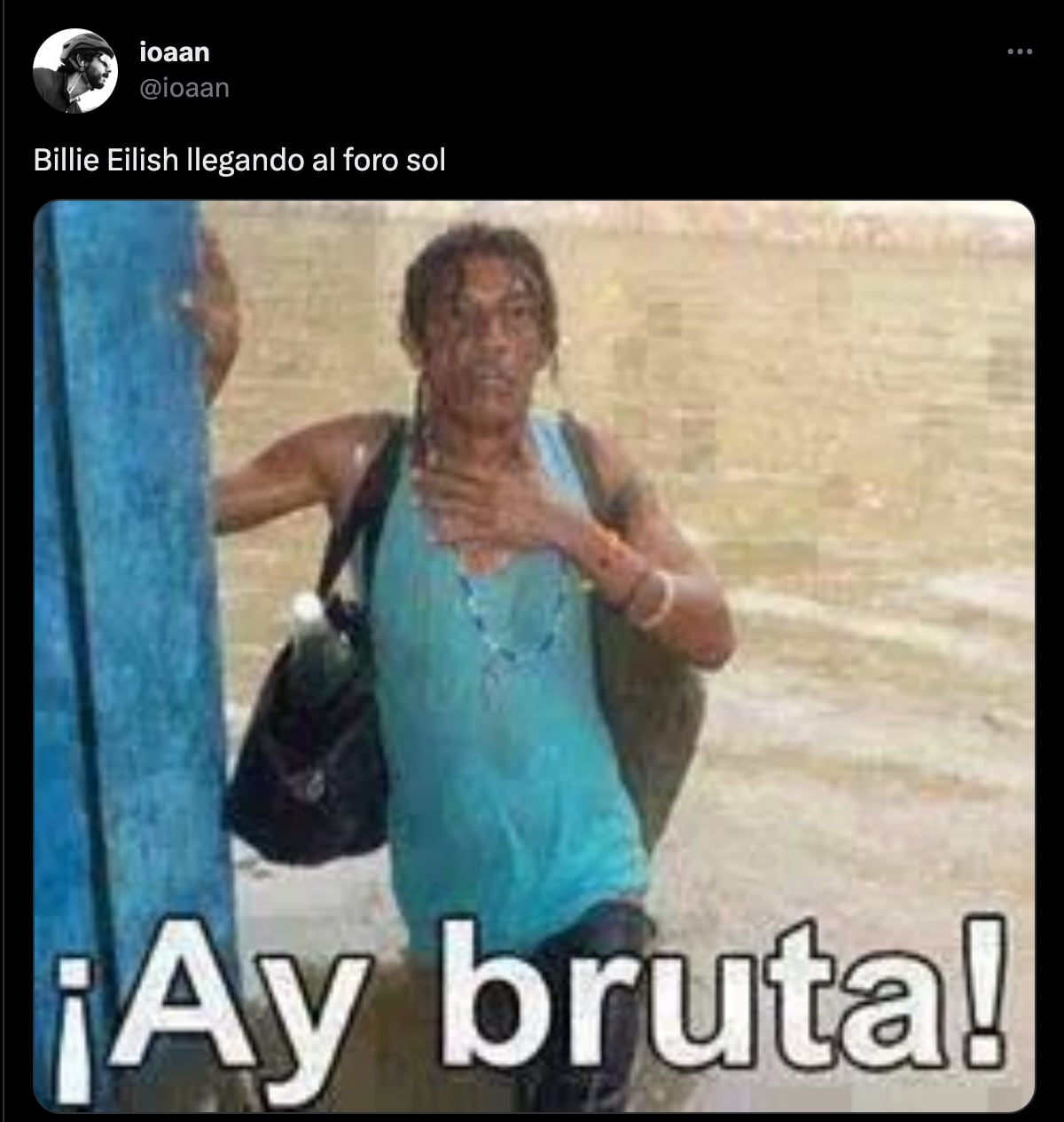 Memes Billie Eilish en el Foro Sol