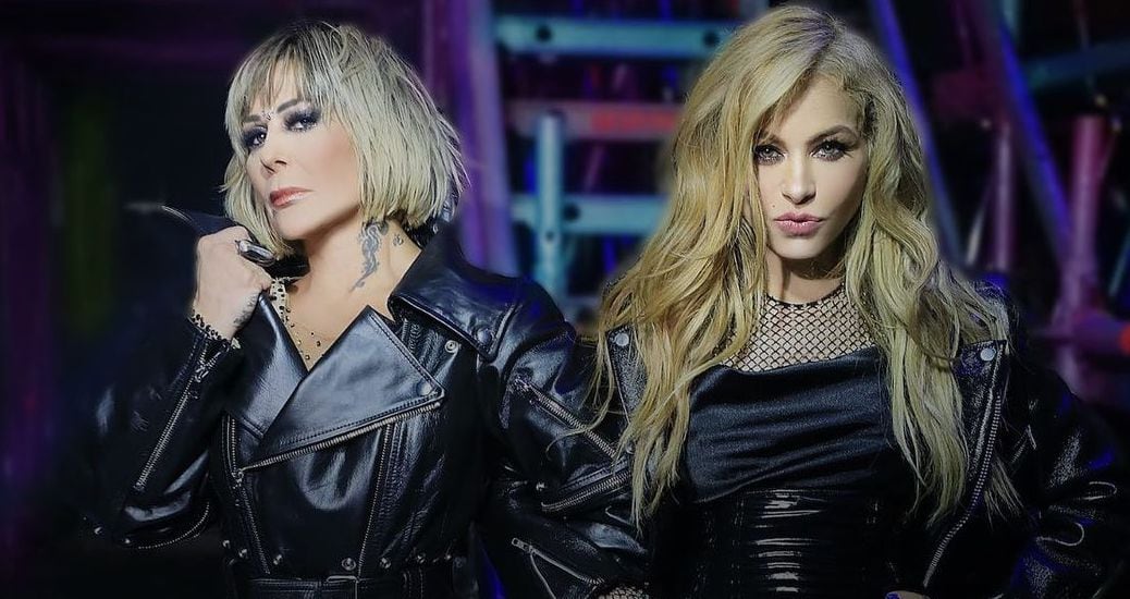 Alejandra Guzmán y Paulina Rubio