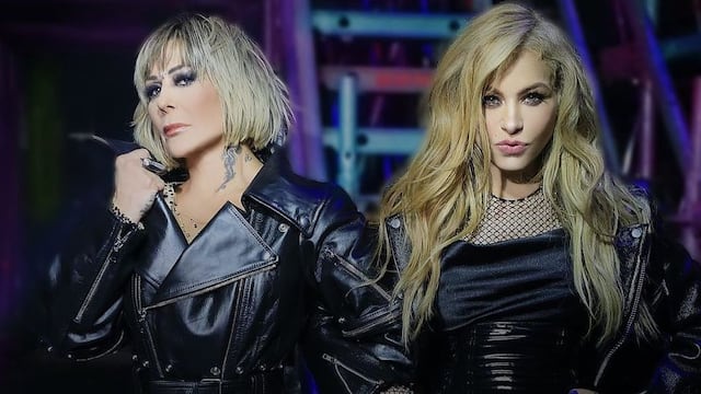 Alejandra Guzmán y Paulina Rubio