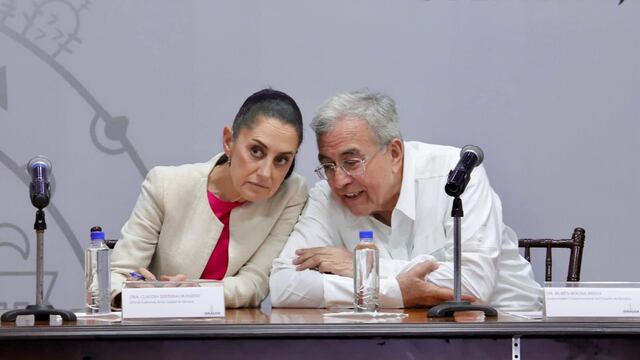 Claudia Sheinbaum y Rubén Rocha Moya