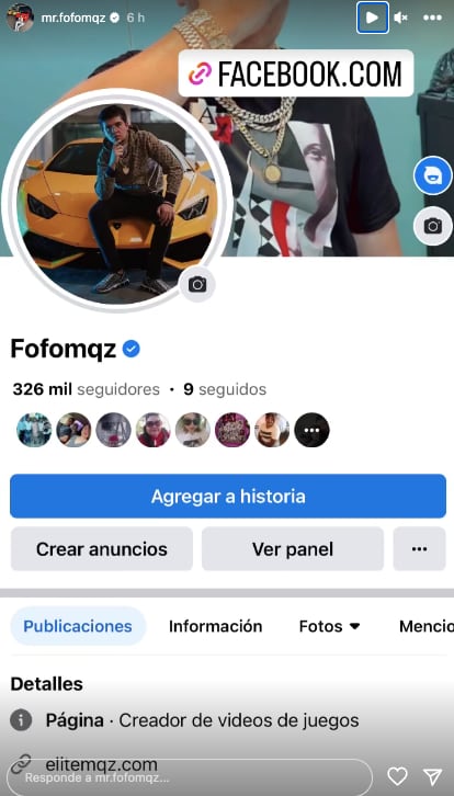 Fofo Márquez presume su número de seguidores