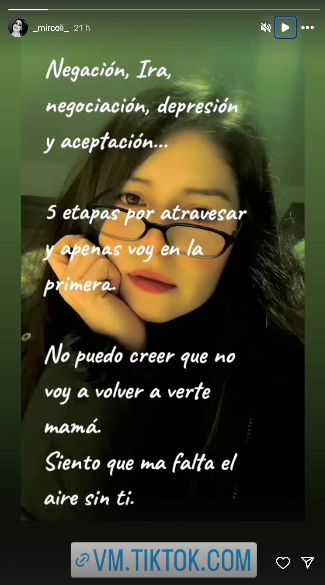 Romina Mircoli comparte que sigue en negación por la muerte de Dulce