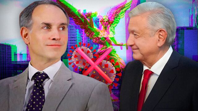 Hugo López-Gatell y AMLO