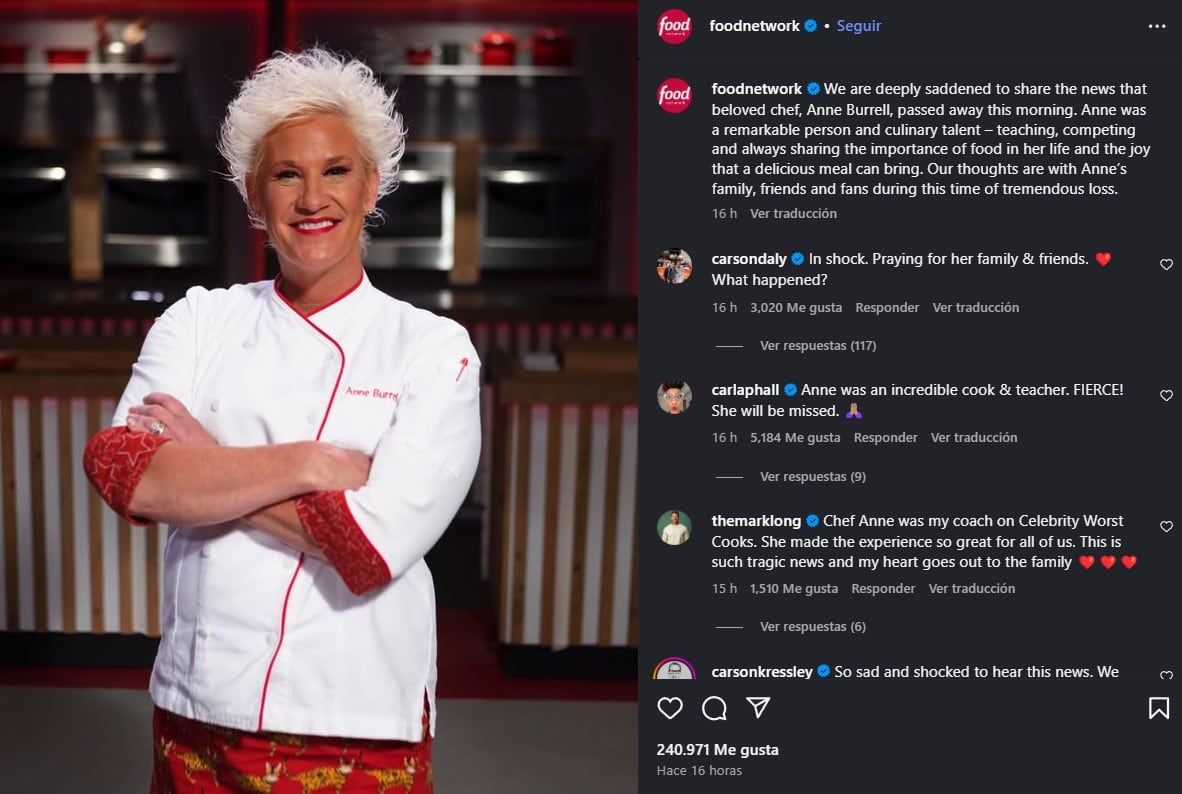 Chef Anne Burrell