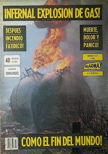 Explosión en San Juanico/Revista Alarma!