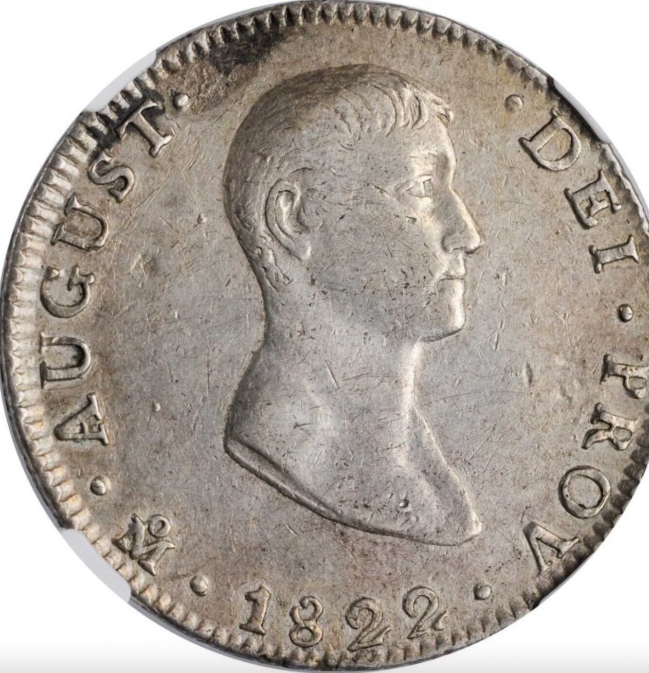 Moneda acuñada en 1822