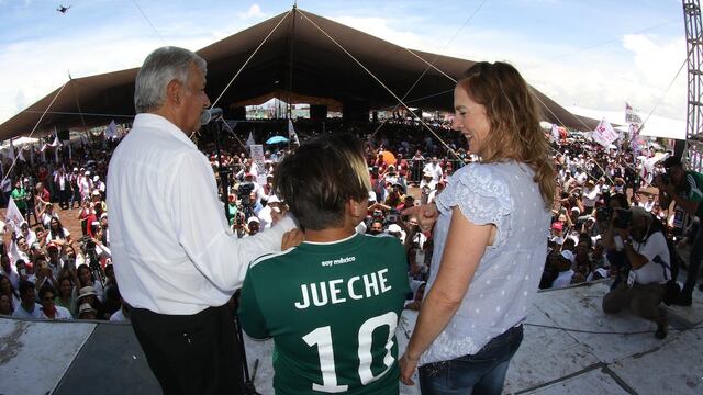 Andrés Manuel López Obrador, Jesús Ernesto y Betariz Gutiérrez Müller