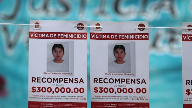 Protesta por el feminicidio de Diana