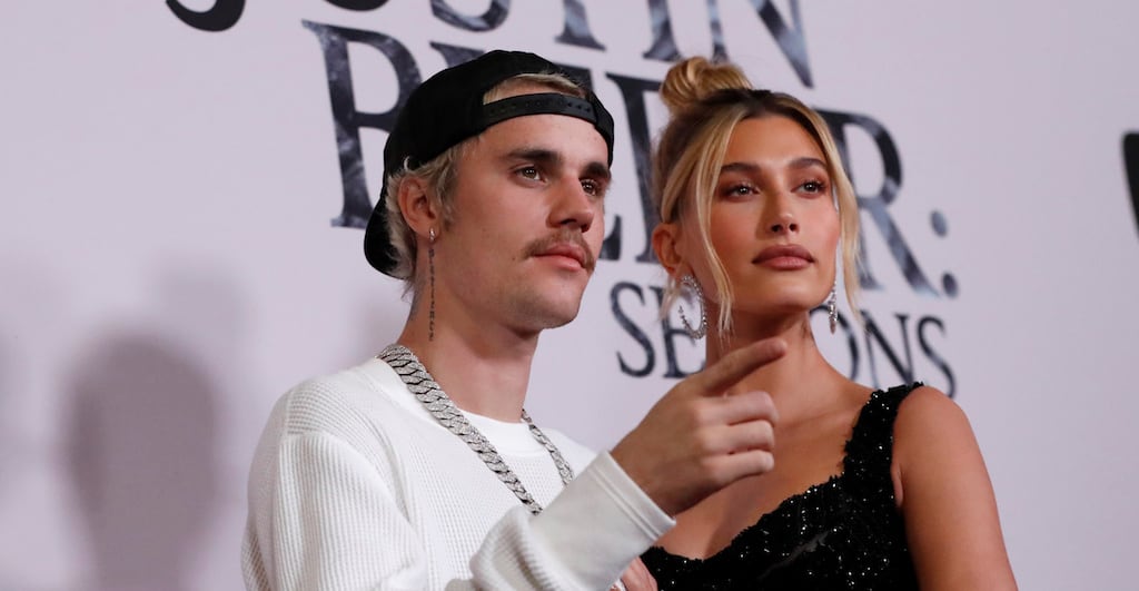 Justin Bieber y su esposa Hailey Baldwin