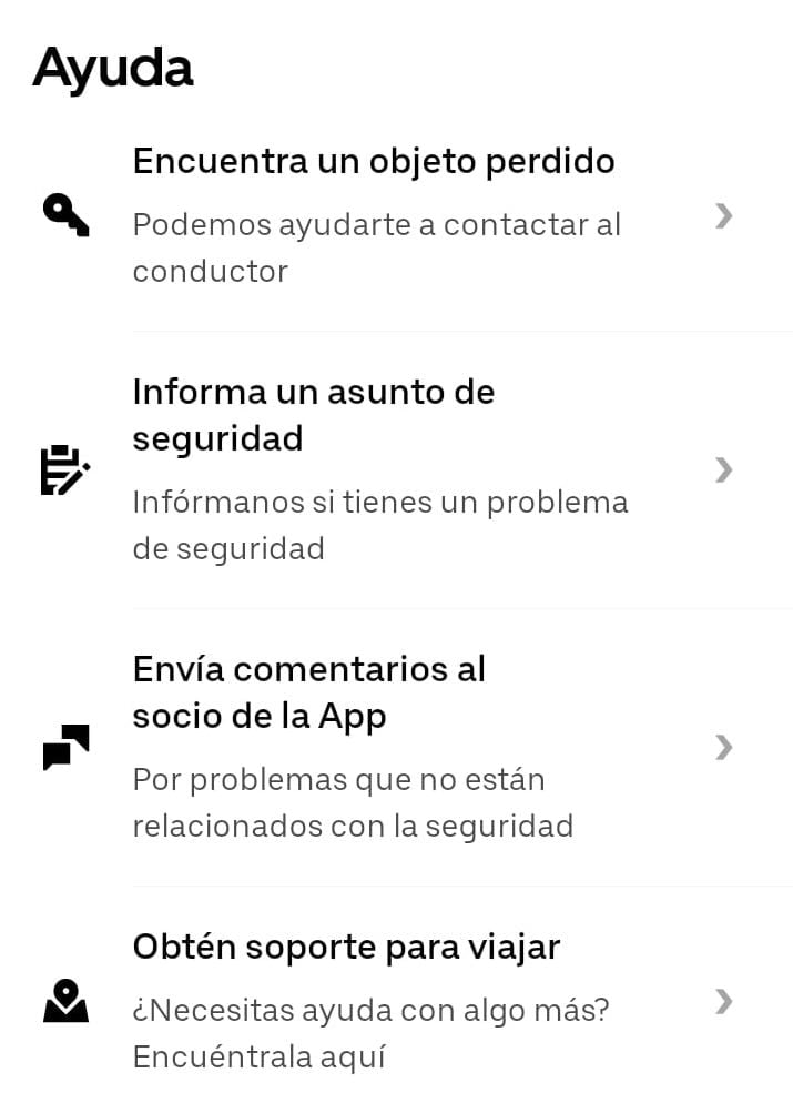 Uber: ¿cómo recuperar mi teléfono?