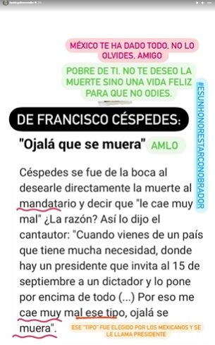 Beatriz Gutiérrez Müller responde a Francisco Céspedes