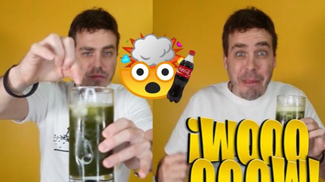 Pongámoslo a Prueba hizo la receta de la Coca Cola y vaya que se sorprendió.