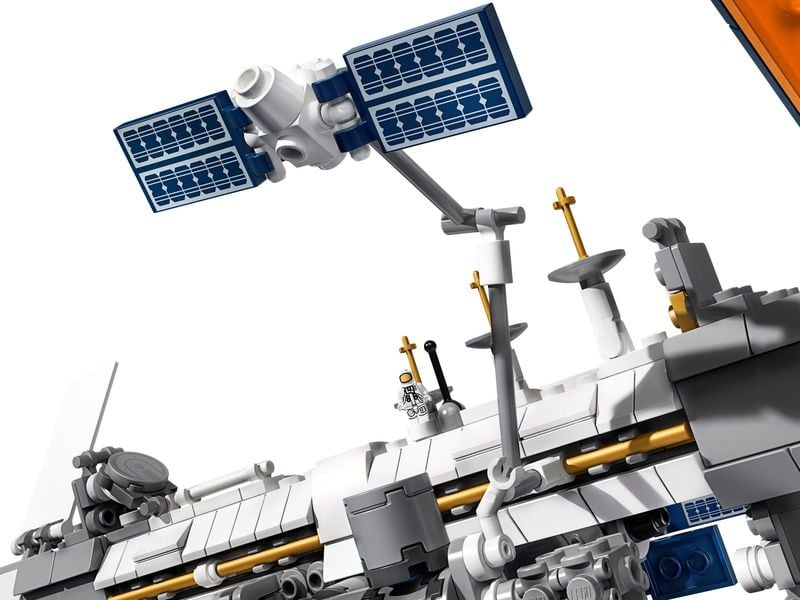 Parte de la Estación Espacial Internacional de LEGO