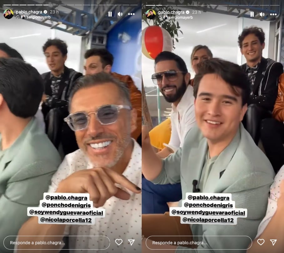 Sergio Mayer confronta a Pablo Chagra por “tirarle” a él y al Team Infierno