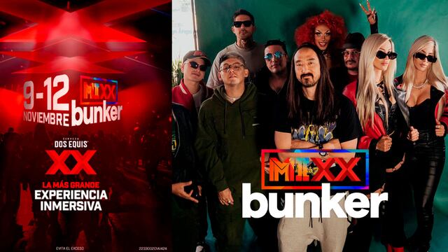 Aparten la fecha: Llega MIXX Bunker de Dos Equis con los mejores DJs del mundo