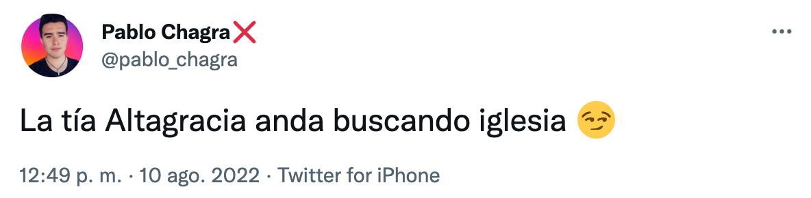 Pablo Chagra revela que Ana Bárbara busca una iglesia