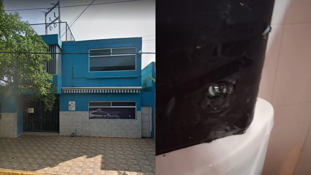 Instituto Las Brisas / Cámara de video en baño