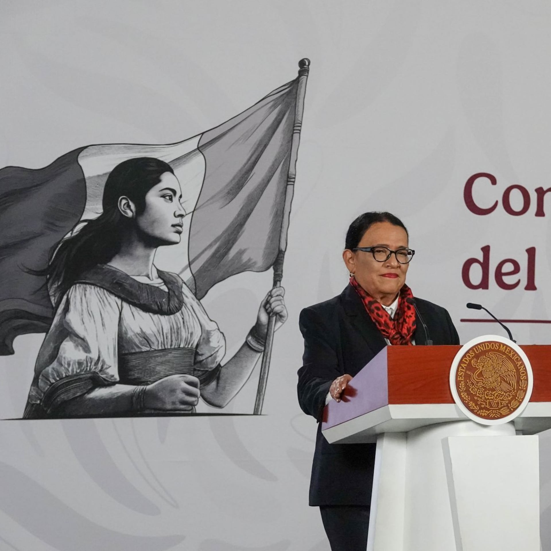 Rosa Icela Rodríguez asegura que Sheinbaum rendirá “buenas cuentas” en su segundo informe