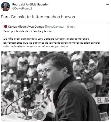 Tuit de David Páramo