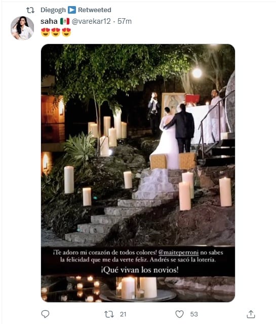 Maite Perroni y Andrés Tovar