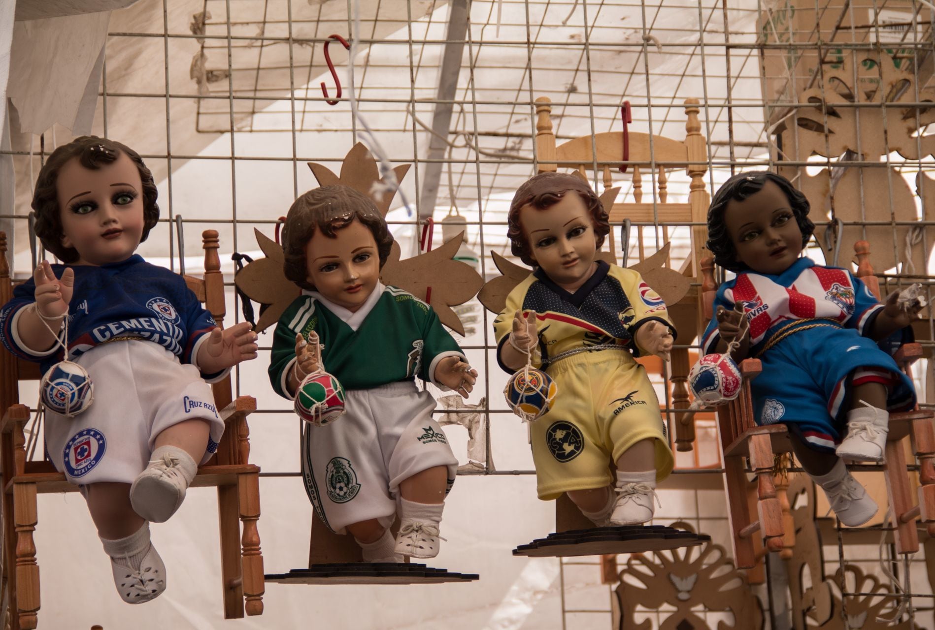 Niño Dios vestido para Candelaria.