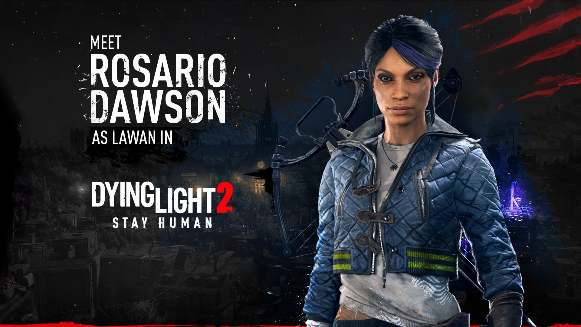 Rosario Dawson Dying Light 2 Stay Human
