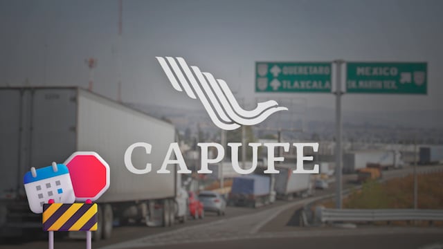 Capufe anuncia cierres en la México-Puebla del 27 de abril al 1 de mayo