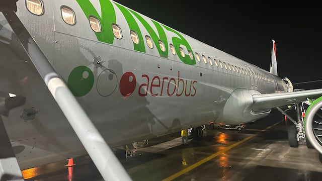 Avión de Viva Aerobus