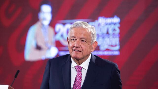 AMLO en la conferencia mañanera del 15 de junio de 2022
