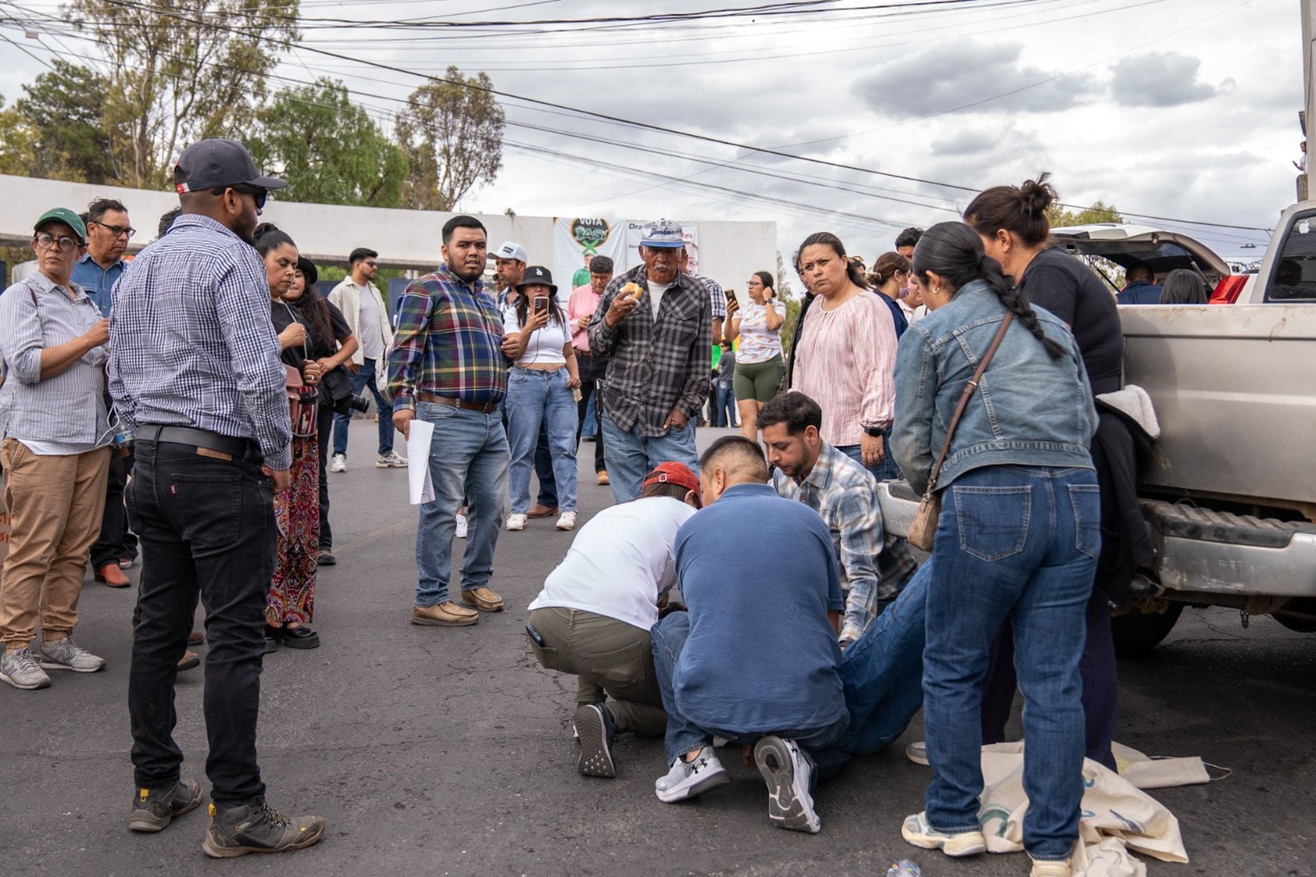 Productores de frijol protestan por tercer día consecutivo en Zacatecas