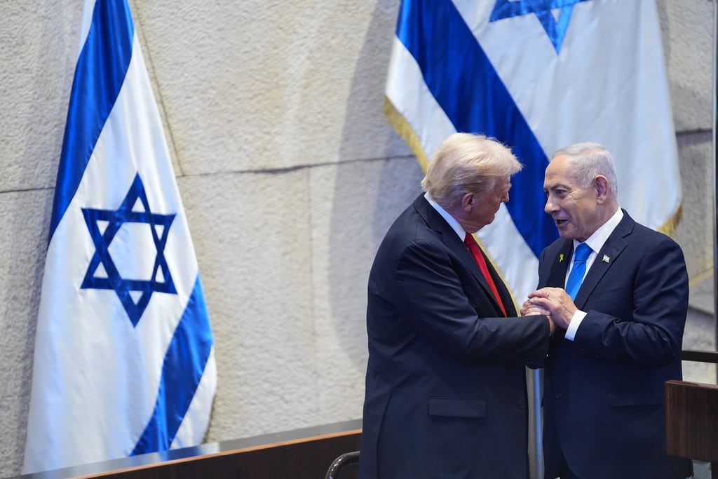 Donald Trump pide a presidente de Israel indultar a Bejamin Netanyahu por cargos de corrupción