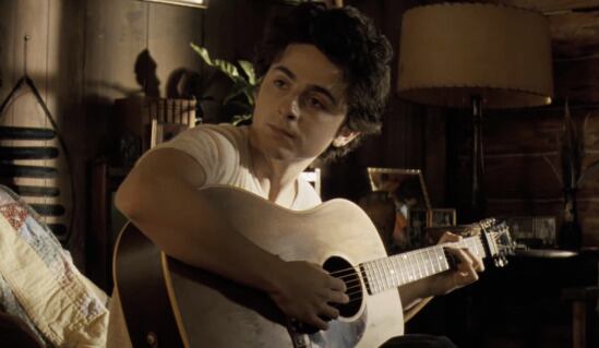 A Complete Unknown con Timothée Chalamet como Bob Dylan