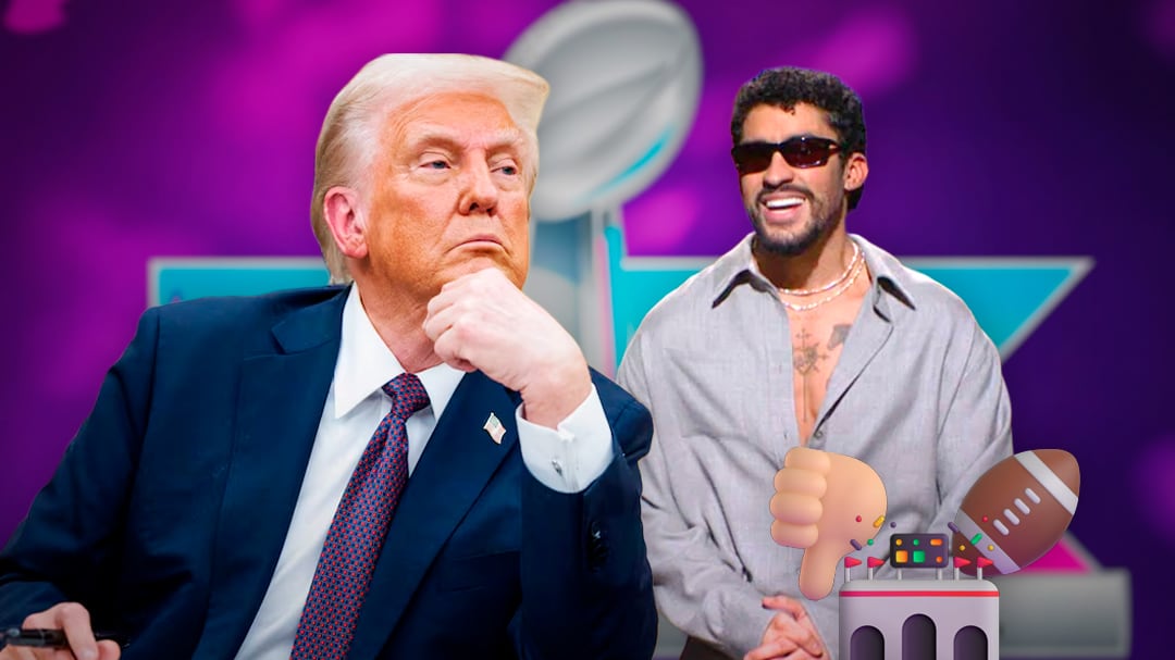 Polémica en el Super Bowl 2026: Trump dice que Bad Bunny es desconocido y critica su participación