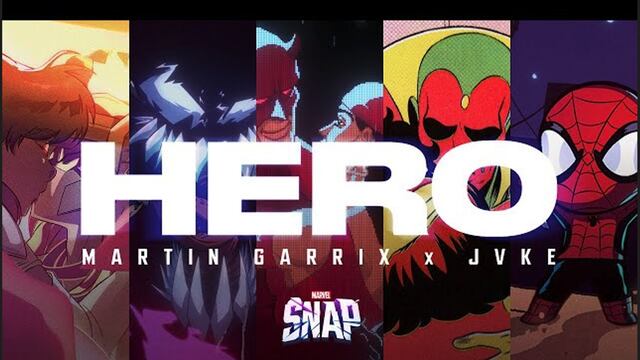 Hero de Martin Garrix & JVKE para Marvel Snap