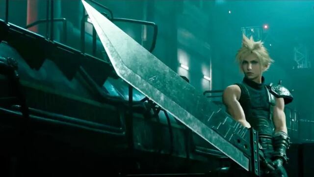 Cloud en Final Fantasy VII Remake