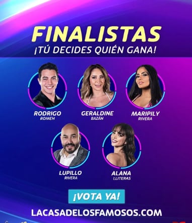 Ellos son los finalistas de La casa de los famosos 2024.