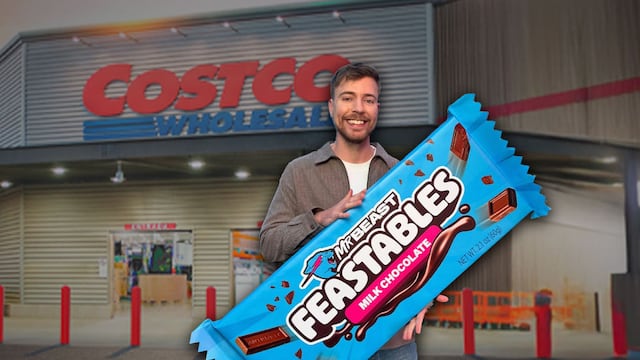 Chocolates Feastables de MrBeast llegaron a Costco México