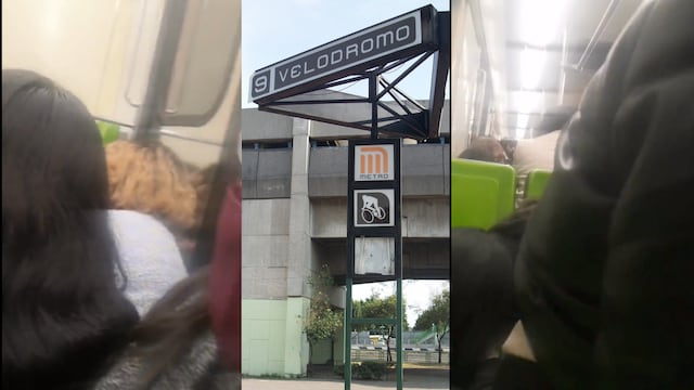 ¿Qué pasó en Metro Velódromo de la Línea 9?