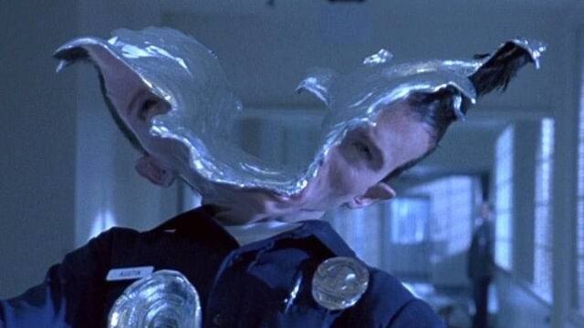 El robot T-1000 en la película Terminator 2.