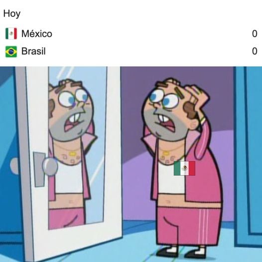 Meme de la Selección de futbol de México