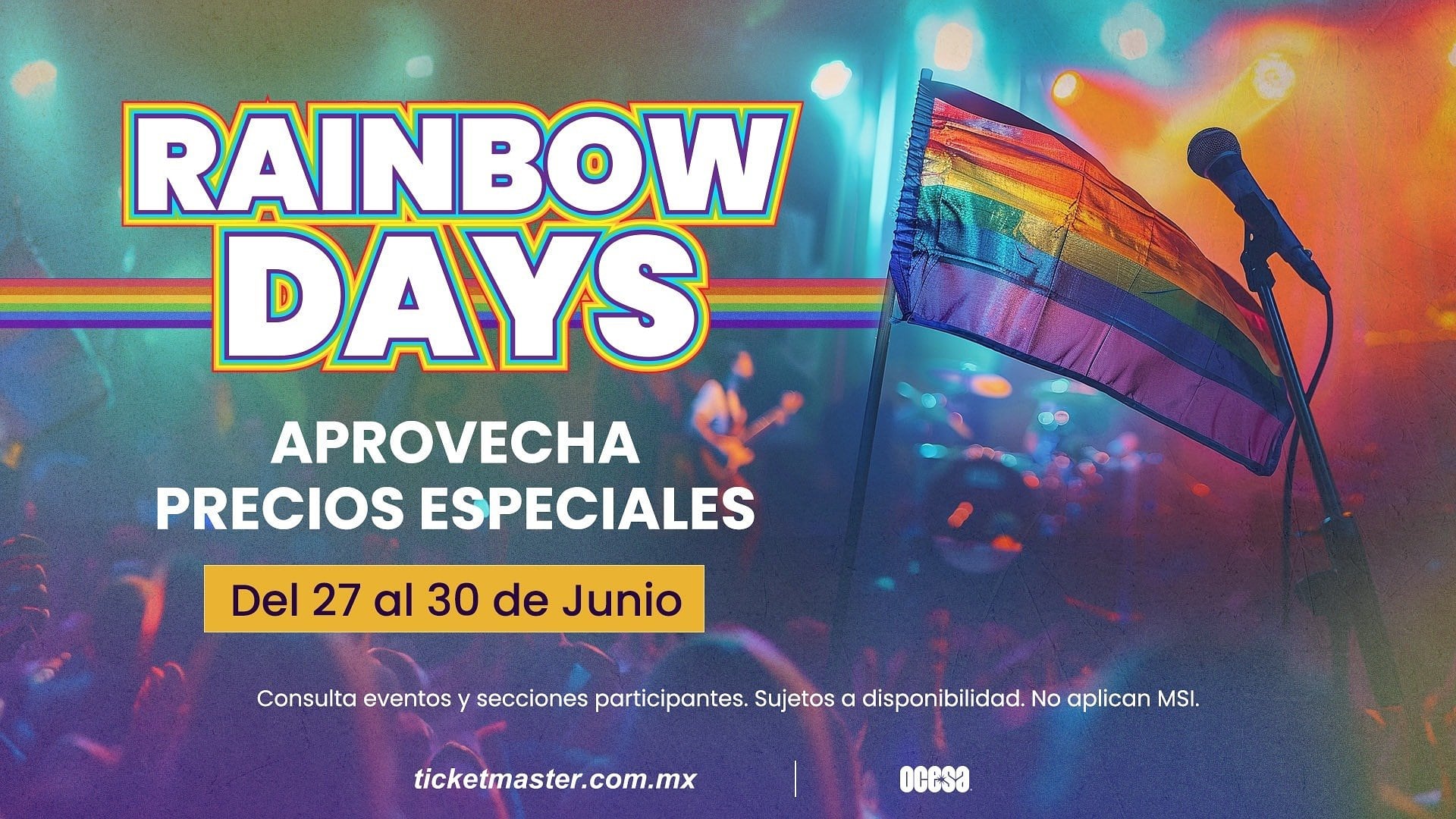 Rainbow Days en Ticketmaster